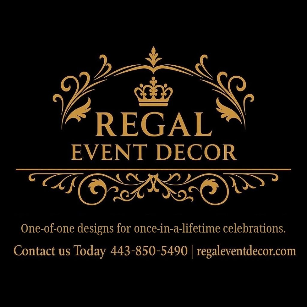 Regal Event Decor logo — luxury wedding and event design, Pittsburgh PA